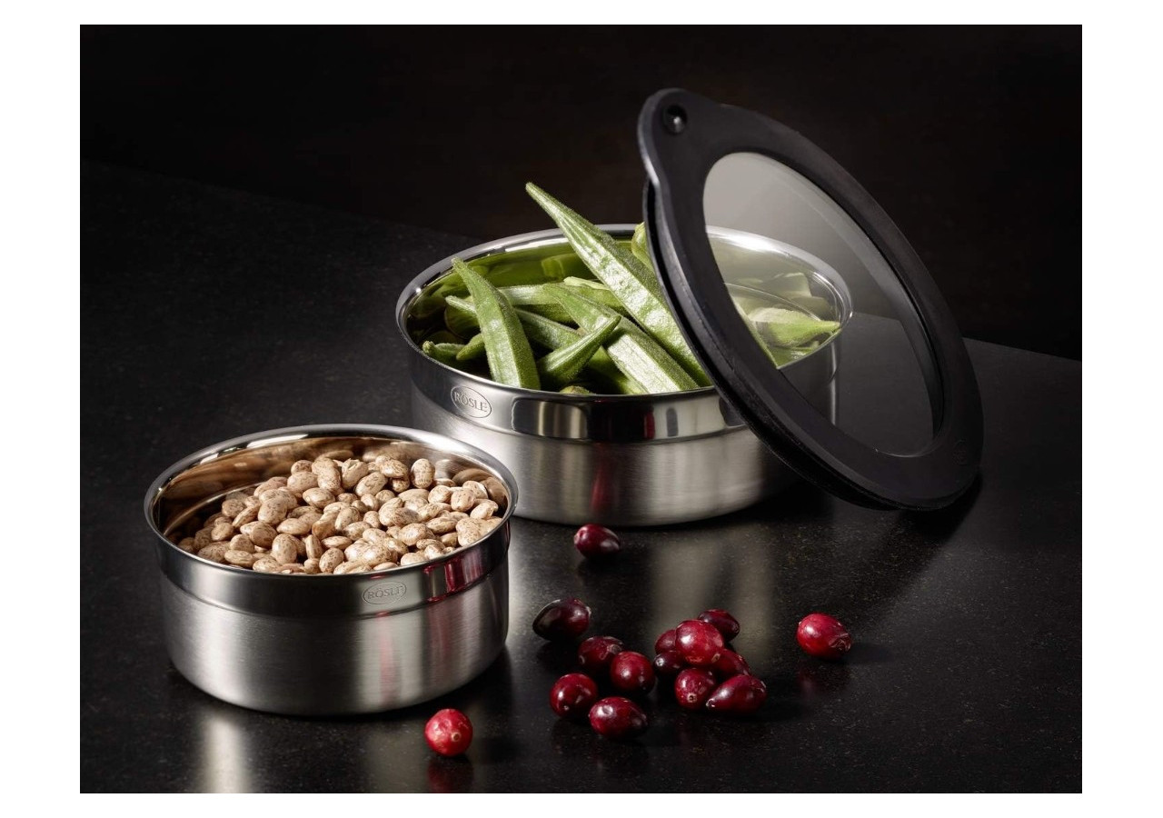 Couvercle de conservation - Verre 12 cm avec bord en silicone - RS 157294 - Rösle Keuken