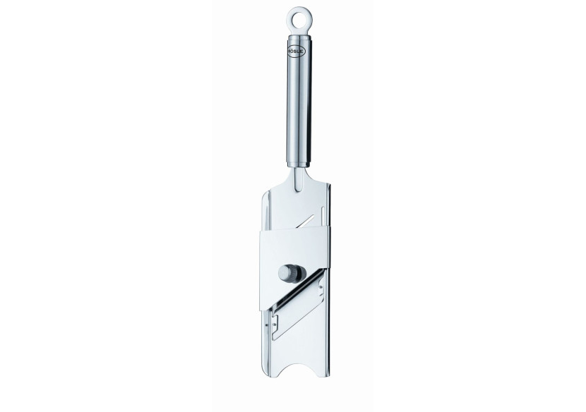 Mandoline - Inox 27,5 cm avec réglage d'épaisseur - RS 127426 - RÃ¶sle Keuken