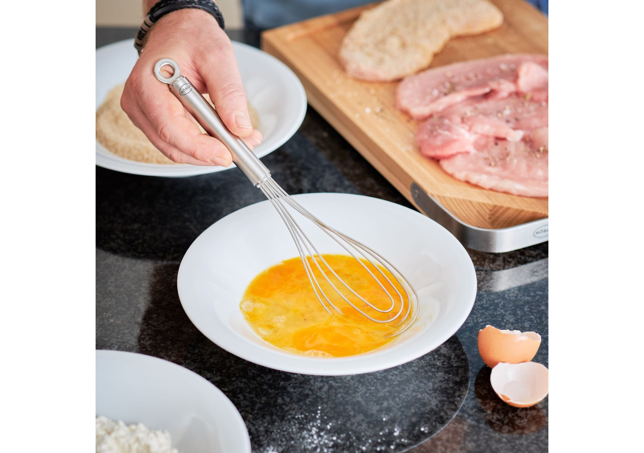 Fouet plat pour œufs 27,5 cm - Précision et confort - RS 956521 - Rösle Keuken