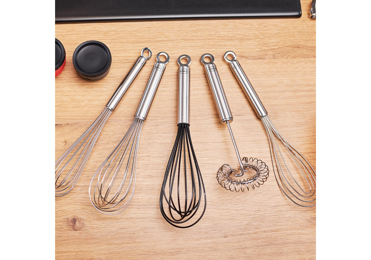 Fouet plat pour œufs 27,5 cm - Précision et confort - RS 956521 - Rösle Keuken