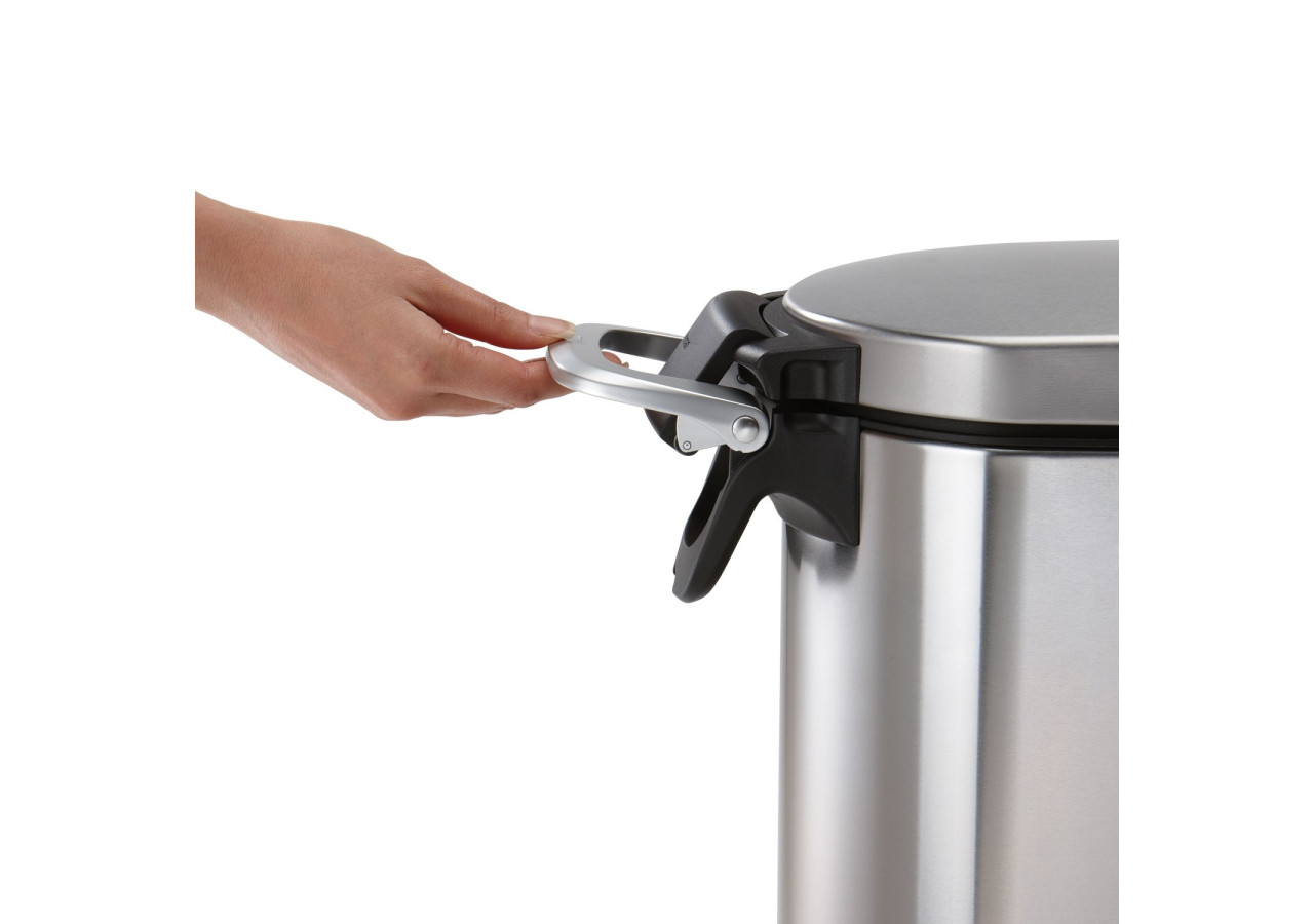 Boîte de Rangement pour Nourriture Animale 25 L - Inox anti-traces - SH 011622 - Simplehuman