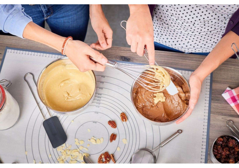 Racleur à Pâtisserie 26,5 cm - Silicone flexible et résistant - RS 124364 - Rösle Keuken Racleur à Pâtisserie 26,5 cm - Silicone flexible et résistant - RS 124364 - Rösle Keuken