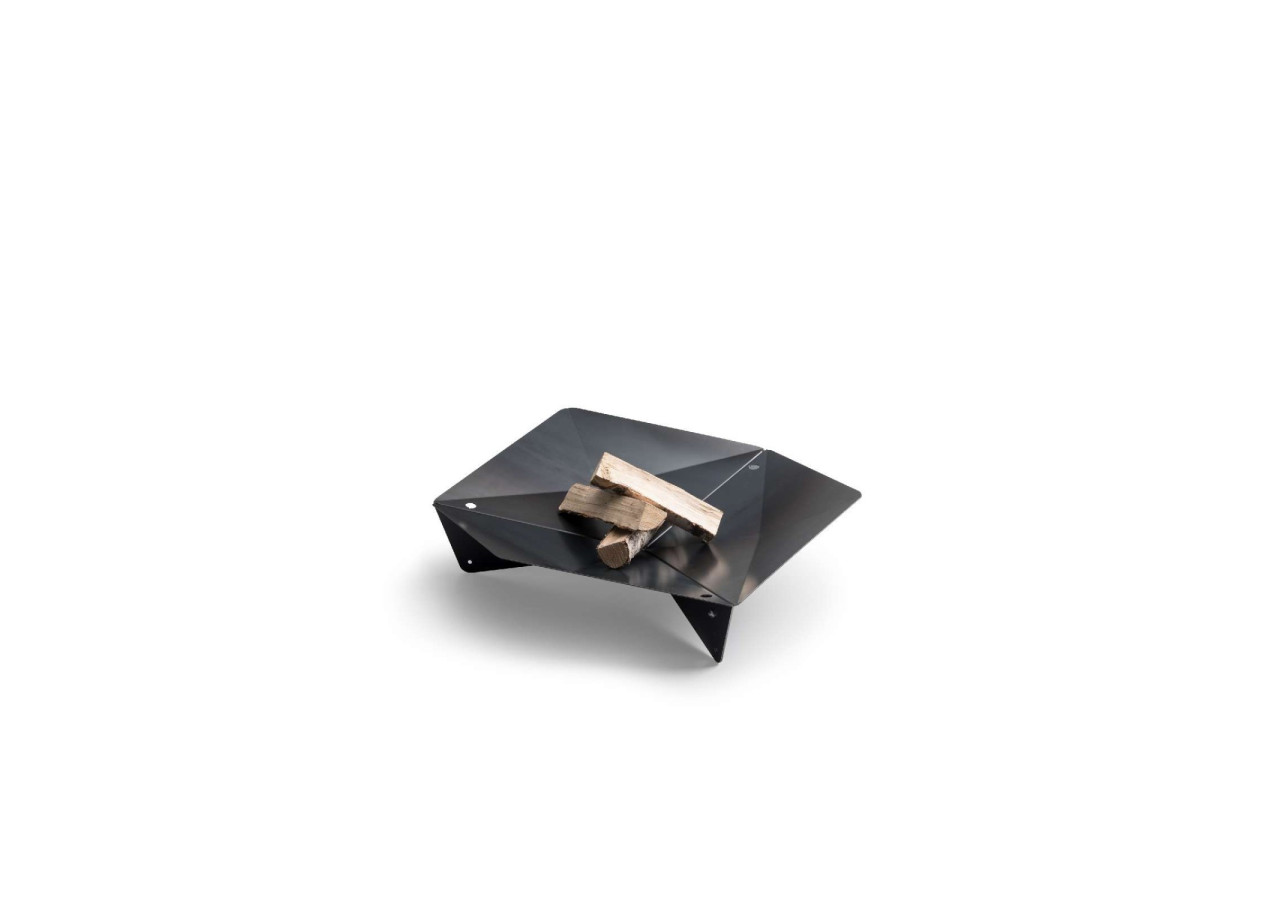 Braise Triple 90 - Foyer multifonction en acier corten - HO 330436 - HÃ¶fats