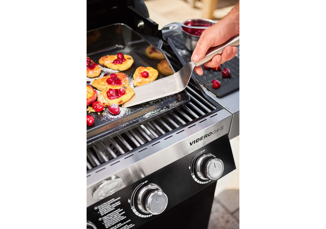 Spatule Plancha Petite - 15 cm pour un retournement facile - RS 254306 - Rösle Barbecue