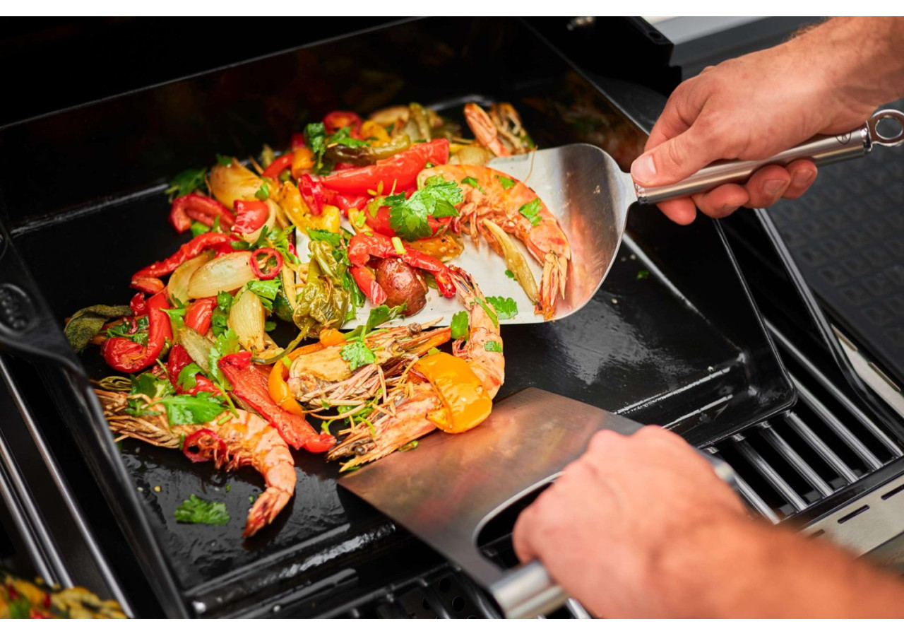 Spatule Plancha Petite - 15 cm pour un retournement facile - RS 254306 - Rösle Barbecue