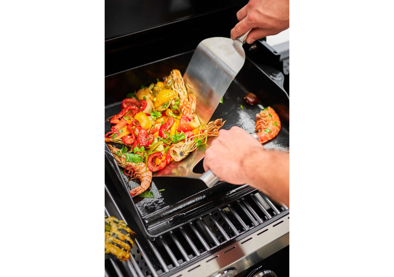 Spatule Plancha Petite - 15 cm pour un retournement facile - RS 254306 - Rösle Barbecue