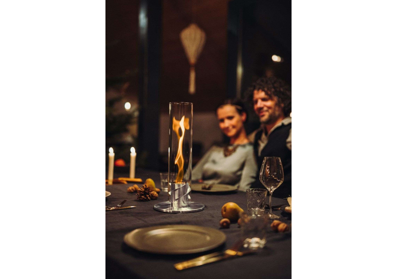 Lantern Spin 90 - Lanterne de jardin en inox et verre - HO 000468 - Höfats