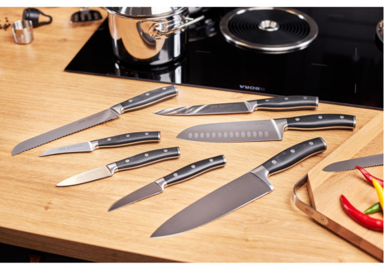 Couteau Éplucheur 8 cm - Tradition Rösle avec Manche en Plastique - RS 121004 - Rösle Keuken 2