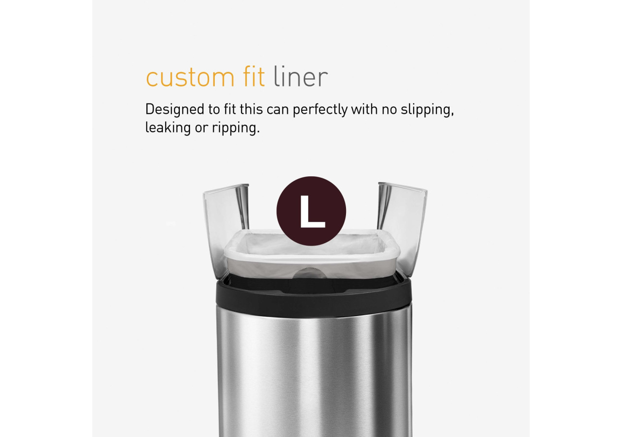 Sacs à Déchets Code L - Pack de 20 Sacs 18 Litres - SH 021126 - Simplehuman