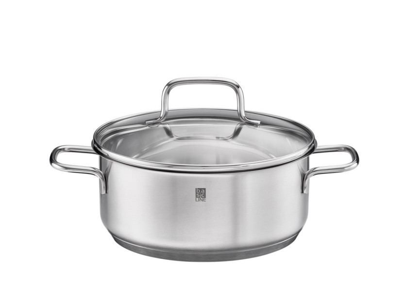 Casserole Basic Line - Acier inoxydable 20 cm - RS 137241 - Rösle Basic Line Casserole Basic Line - Acier inoxydable 20 cm - RS 137241 - Rösle Basic Line