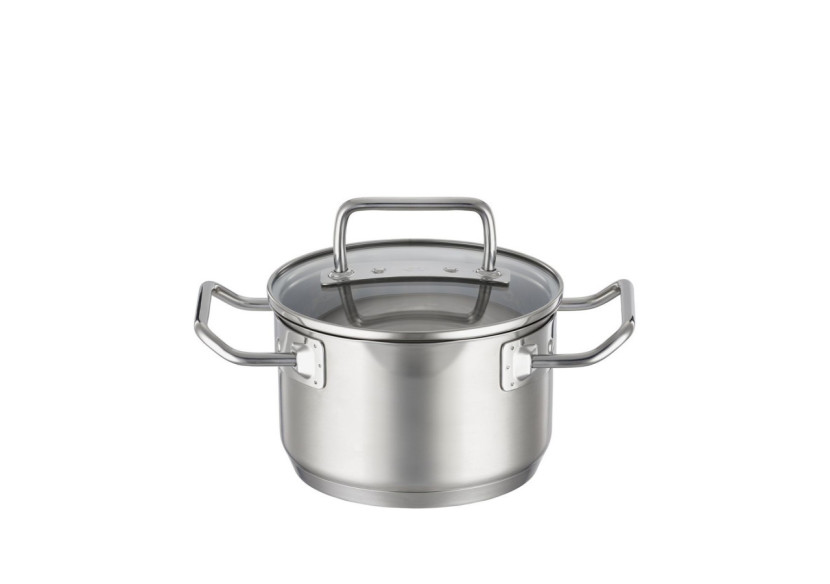 Casserole Expertiso - 16 cm, 1,9 L avec couvercle en verre - RS 919410 - Rösle Keuken Casserole Expertiso - 16 cm, 1,9 L avec couvercle en verre - RS 919410 - Rösle Keuken