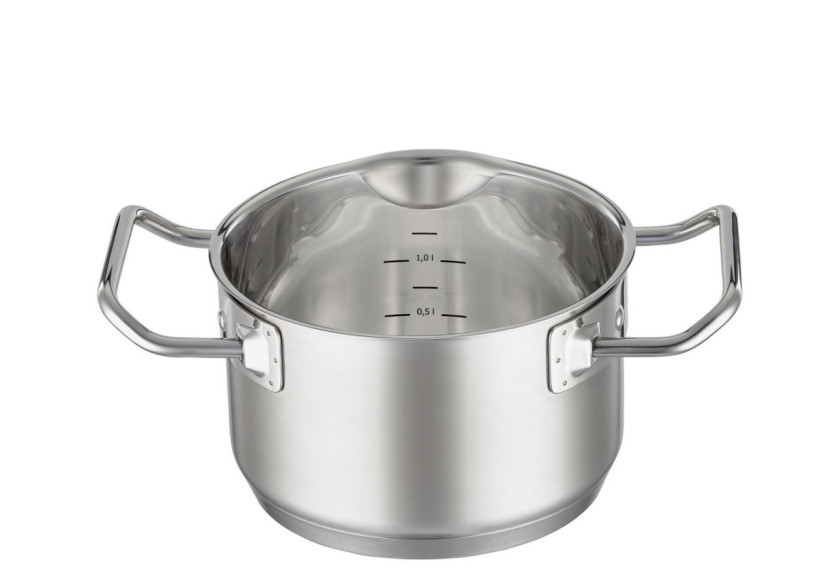 Casserole Expertiso - 16 cm, 1,9 L avec couvercle en verre - RS 919410 - Rösle Keuken Casserole Expertiso - 16 cm, 1,9 L avec couvercle en verre - RS 919410 - Rösle Keuken