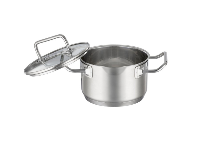 Casserole Expertiso - 16 cm, 1,9 L avec couvercle en verre - RS 919410 - Rösle Keuken Casserole Expertiso - 16 cm, 1,9 L avec couvercle en verre - RS 919410 - Rösle Keuken
