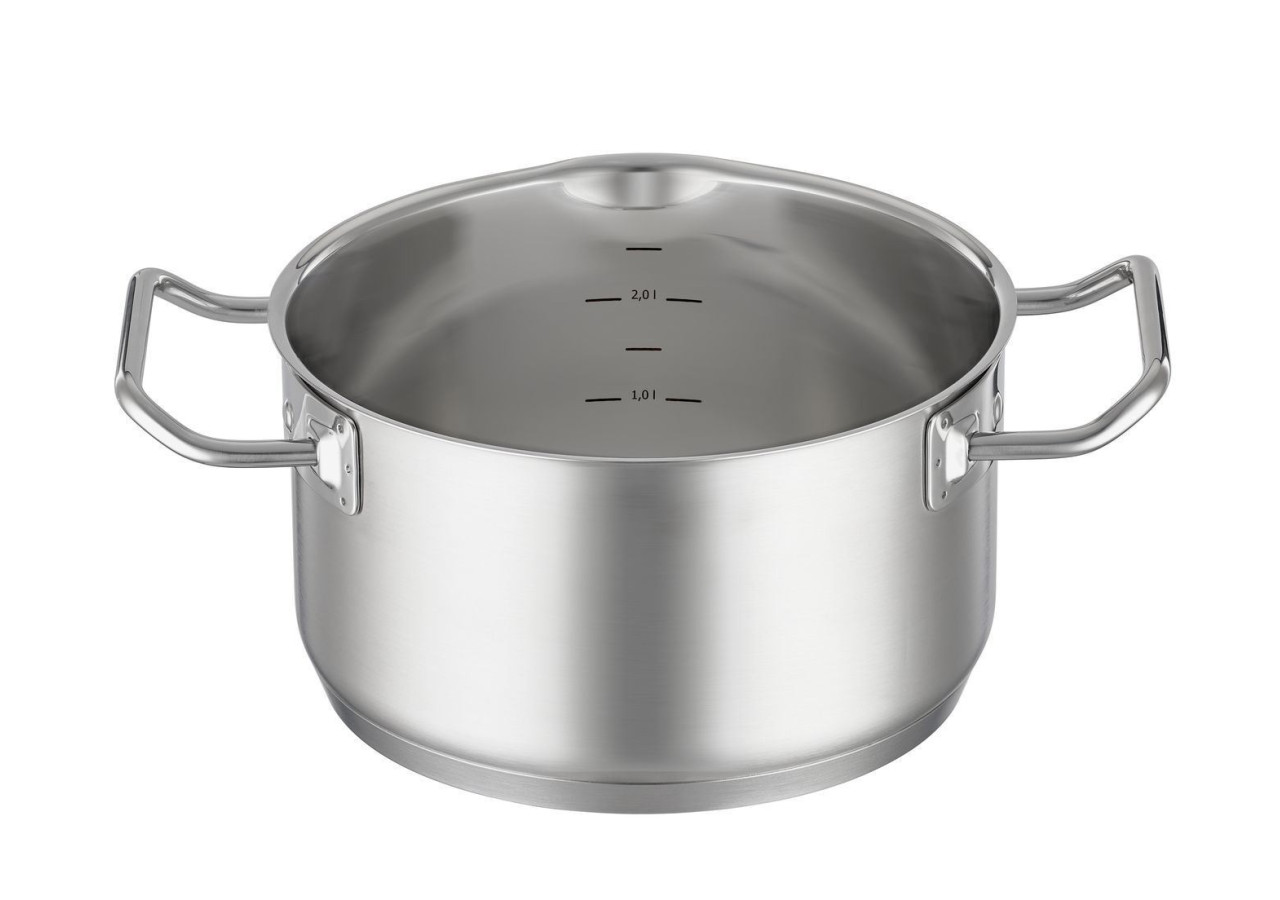 Casserole Expertiso - 16 cm, 1,9 L avec couvercle en verre - RS 919410 - Rösle Keuken