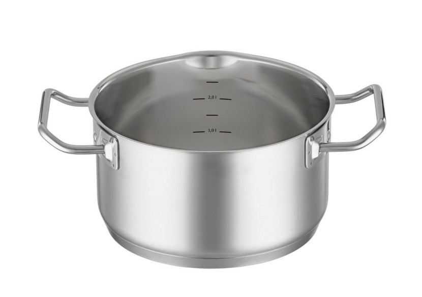 Casserole Expertiso - 16 cm, 1,9 L avec couvercle en verre - RS 919410 - Rösle Keuken Casserole Expertiso - 16 cm, 1,9 L avec couvercle en verre - RS 919410 - Rösle Keuken