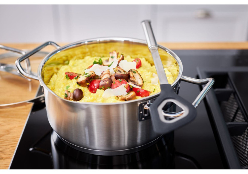 Casserole Expertiso - 16 cm, 1,9 L avec couvercle en verre - RS 919410 - Rösle Keuken Casserole Expertiso - 16 cm, 1,9 L avec couvercle en verre - RS 919410 - Rösle Keuken