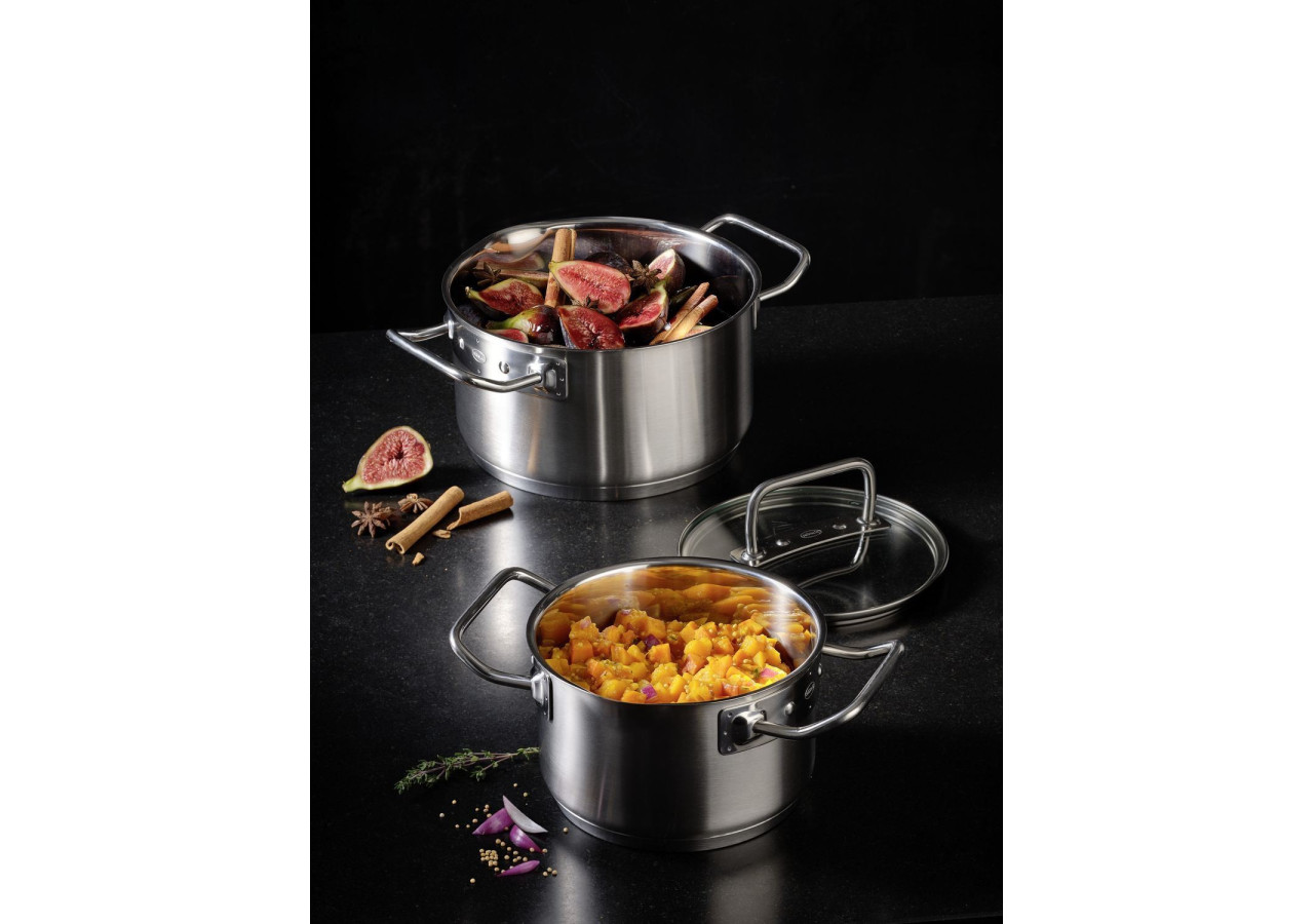 Casserole Expertiso - 16 cm, 1,9 L avec couvercle en verre - RS 919410 - Rösle Keuken