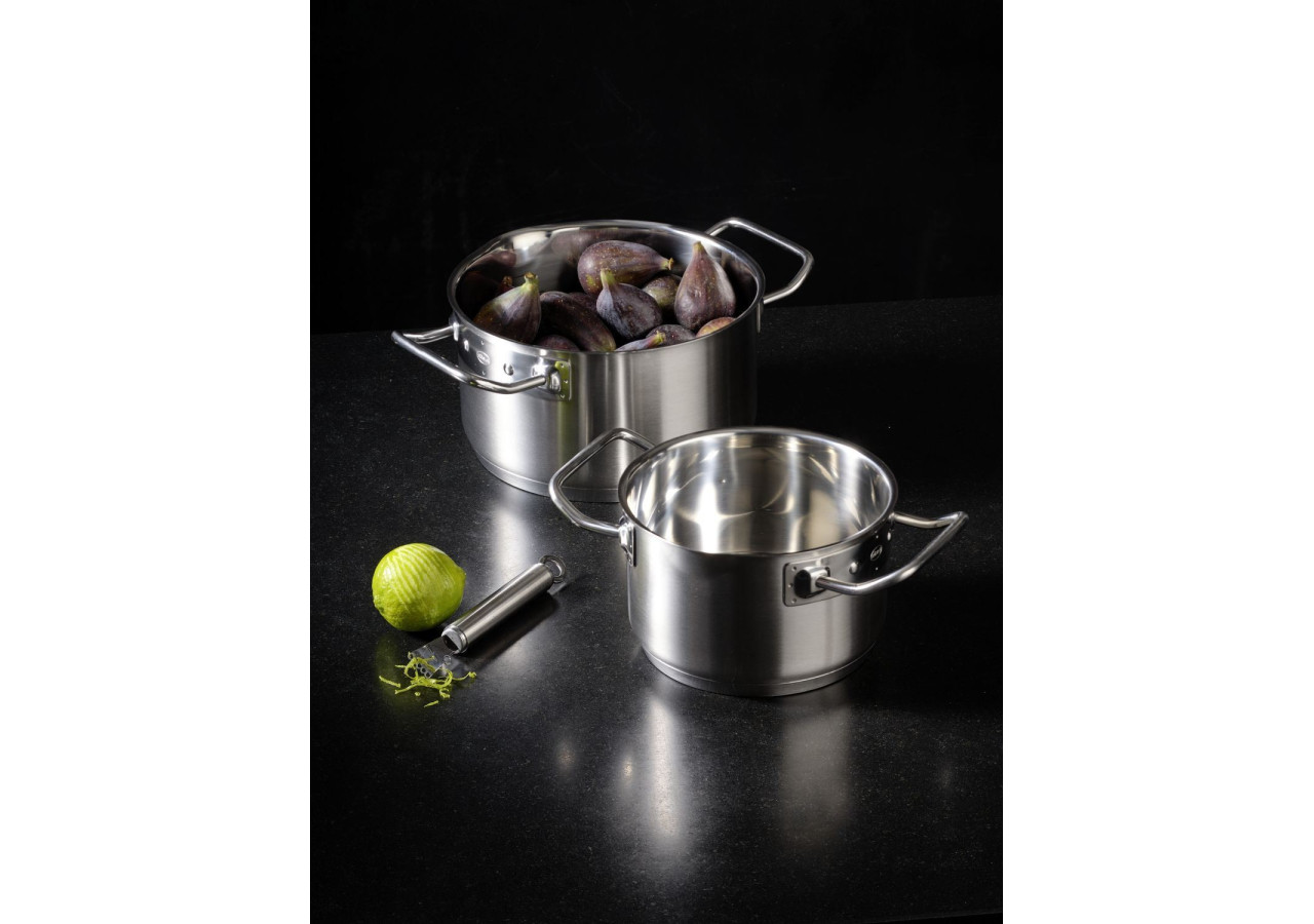Casserole Expertiso - 16 cm, 1,9 L avec couvercle en verre - RS 919410 - Rösle Keuken