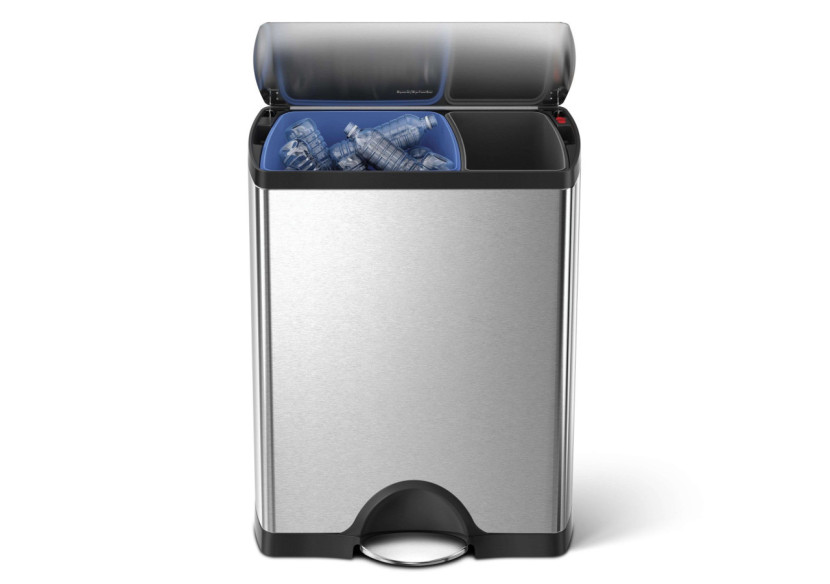 Poubelle Classic Recycler - 30 L en acier inoxydable - SH 006826 - Simplehuman Poubelle Classic Recycler - 30 L en acier inoxydable - SH 006826 - Simplehuman