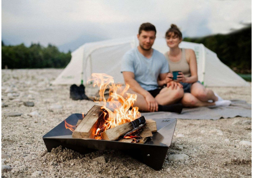 Brasero Triple Vuurschaal - Corten acier 65 cm - HO 330429 - Höfats Brasero Triple Vuurschaal - Corten acier 65 cm - HO 330429 - Höfats