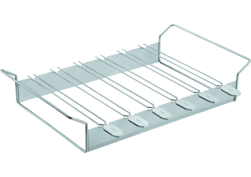 Set de 6 Brochettes Rösle - Acier inoxydable avec support - RS 250728 - RÃ¶sle Barbecue