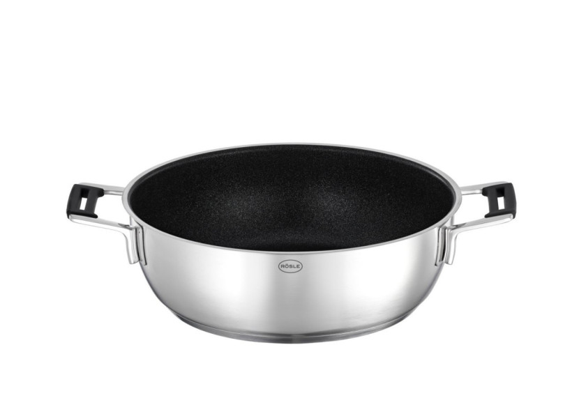 Poêle Silence Pro Rösle - 28 cm avec revêtement ProResist - RS 919779 - Rösle Keuken Poêle Silence Pro Rösle - 28 cm avec revêtement ProResist - RS 919779 - Rösle Keuken