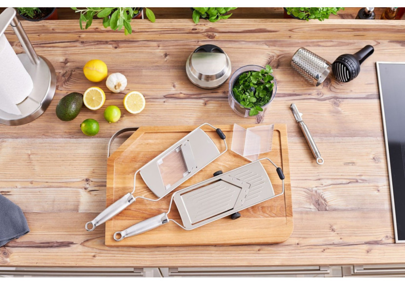 Mandoline V-Slicer 46cm - Réglable avec accessoire de protection - RS 950086 - RÃ¶sle Keuken