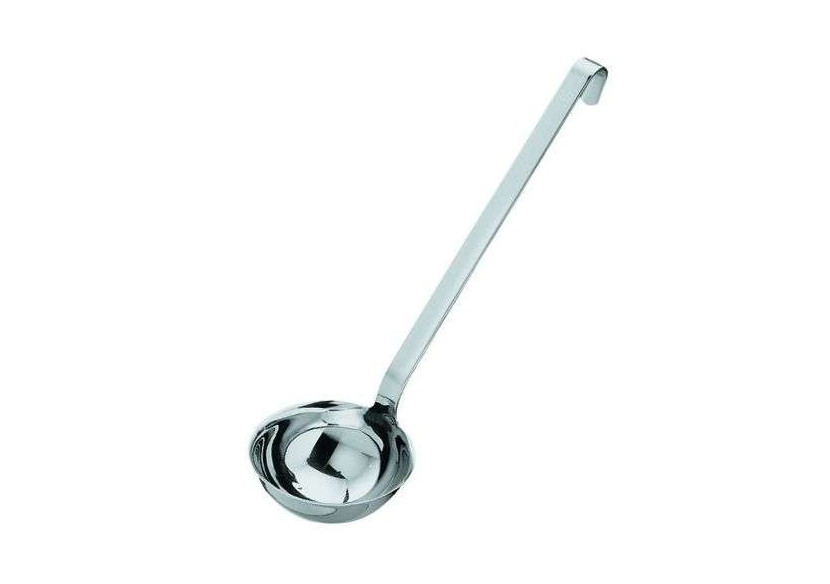 Louche 32,5cm - Acier inoxydable, ergonomique et pratique - RS 100092 - Rösle Keuken Louche 32,5cm - Acier inoxydable, ergonomique et pratique - RS 100092 - Rösle Keuken