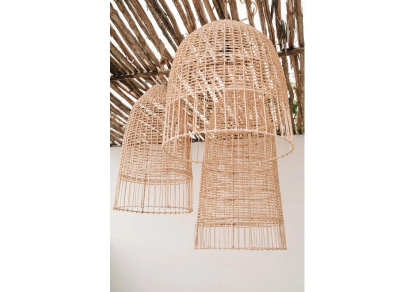 Pendentif Elba - Rattan Naturel - M - BAYU036N-M-30x60 - Bazar Bizar Pendentif Elba - Rattan Naturel - M - BAYU036N-M-30x60 - Bazar Bizar