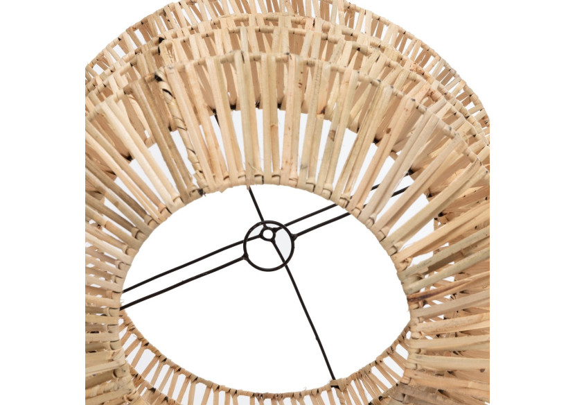 Suspension Mad Moiselle - Rattan naturel M - BAYU034N-M-50x40 - Bazar Bizar
