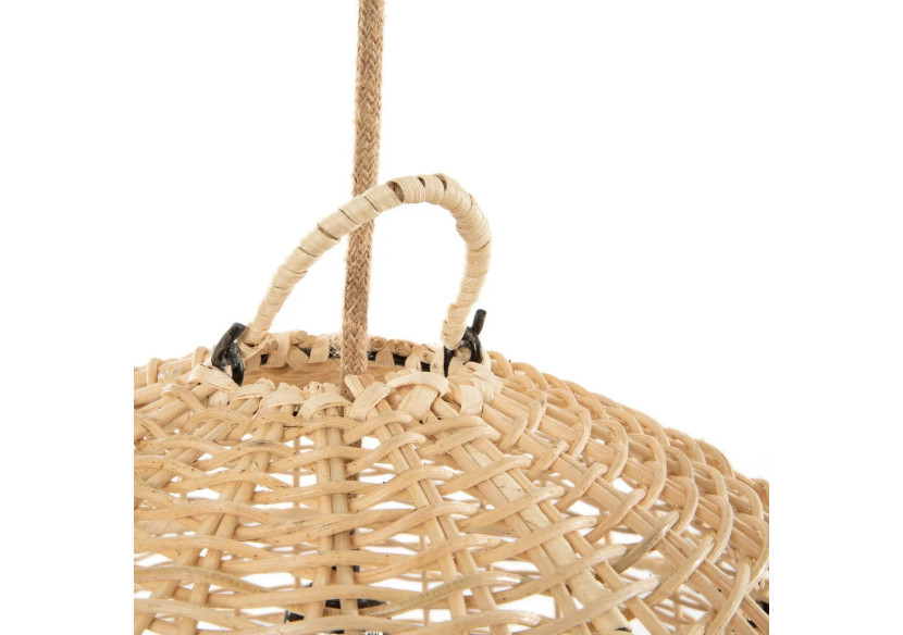 Suspension Amalfi - Rattan naturel M - BAYU035N-M-50x55 - Bazar Bizar