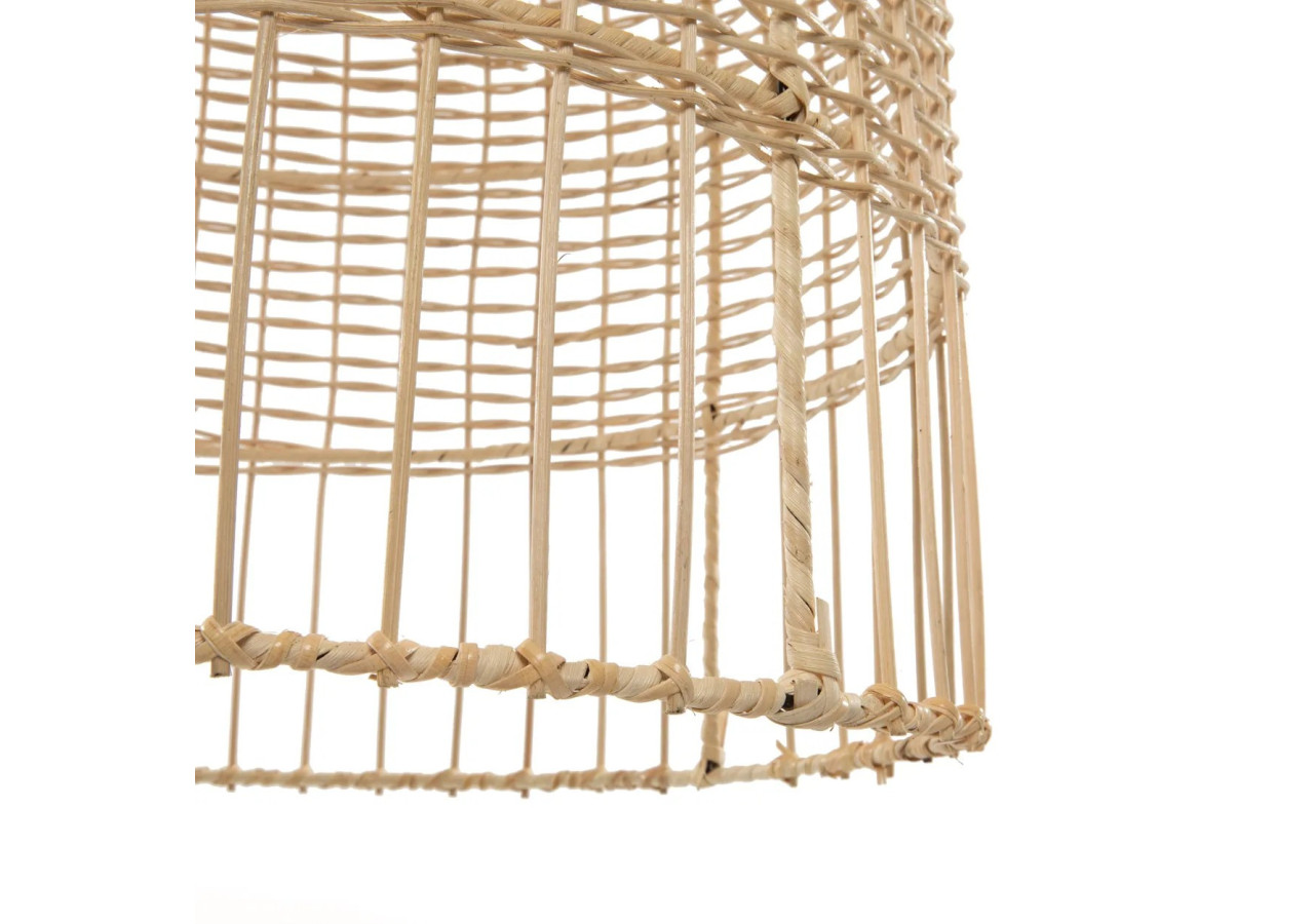 Suspension Amalfi - Rattan naturel M - BAYU035N-M-50x55 - Bazar Bizar