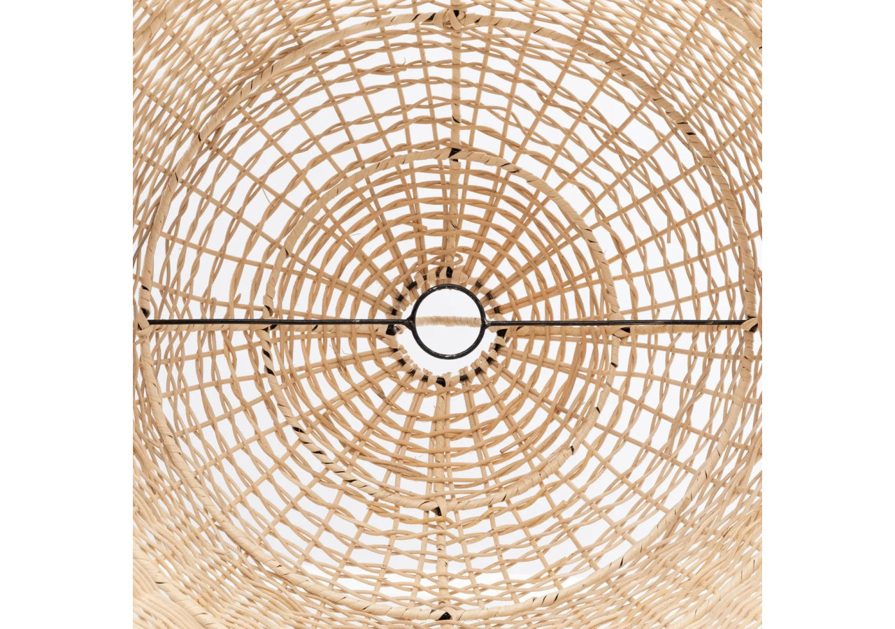 Suspension Amalfi - Rattan naturel M - BAYU035N-M-50x55 - Bazar Bizar