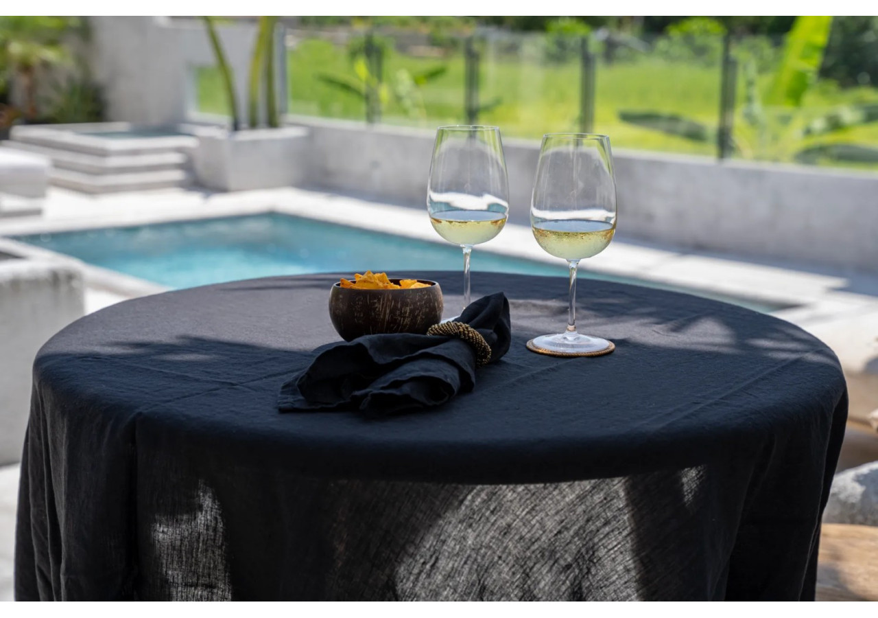 Rond de serviette perlé - Or - Ensemble de 4 - BABE013G-SET4 - Bazar Bizar