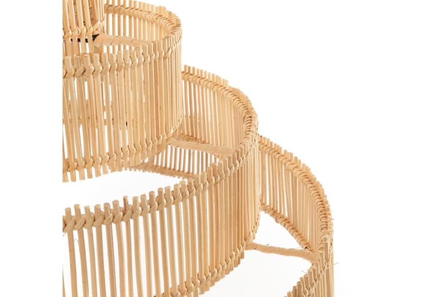 Suspension Wedding Cake - Rattan naturel M - BAYU033N-M-50x30 - Bazar Bizar Suspension Wedding Cake - Rattan naturel M - BAYU033N-M-50x30 - Bazar Bizar