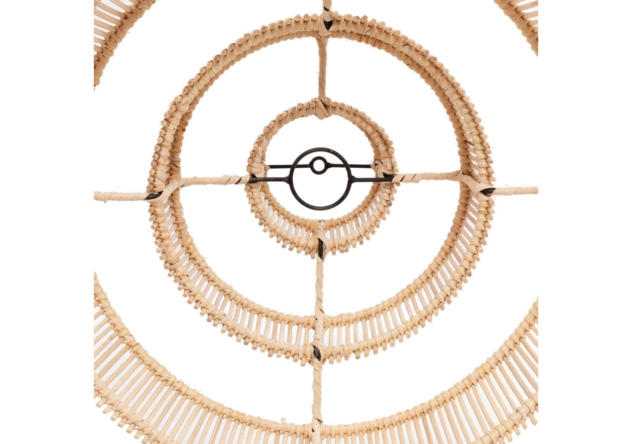 Suspension Wedding Cake - Rattan naturel M - BAYU033N-M-50x30 - Bazar Bizar