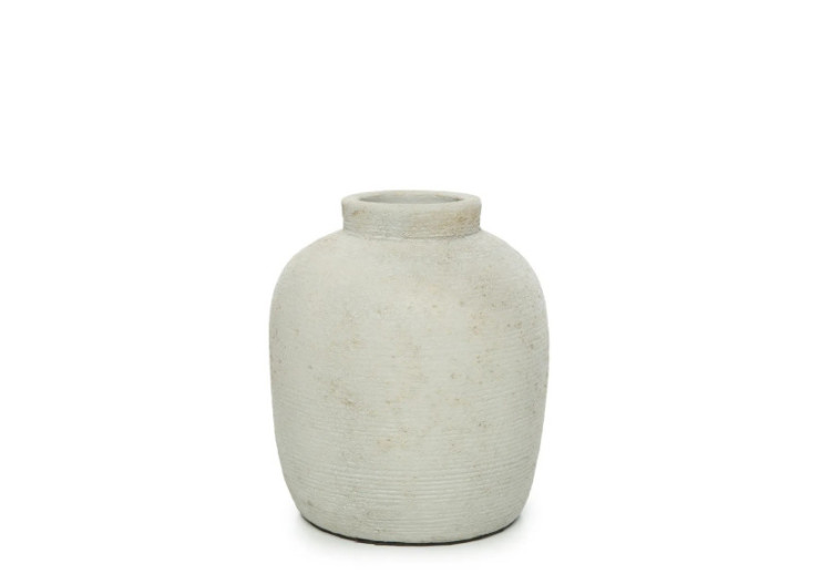 Vase The Peaky - Béton - Taille M - JABR040Con-M - Bazar Bizar
