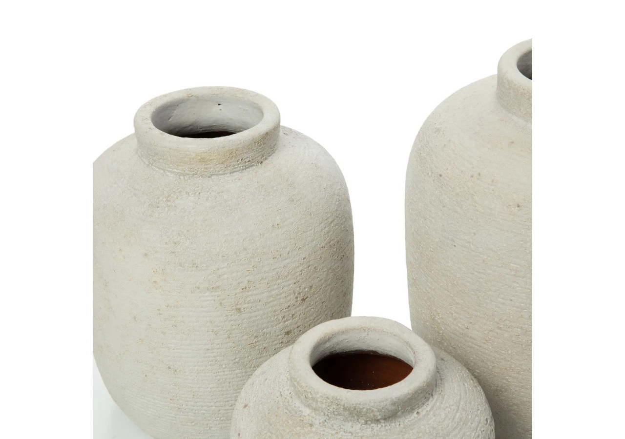 Vase The Peaky - Béton - Taille M - JABR040Con-M - Bazar Bizar