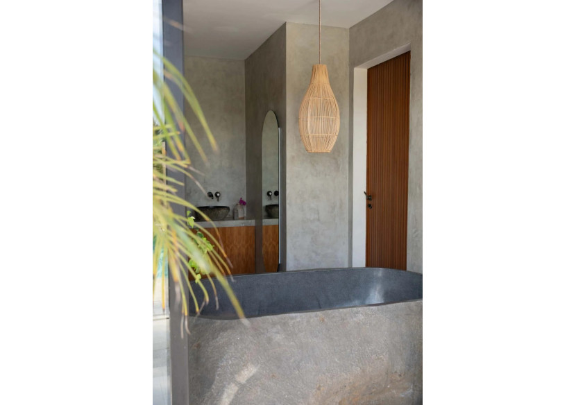 Suspension Flacon - Rotin Naturel - Taille L - BAYU042N-L-35x70 - Bazar Bizar Suspension Flacon - Rotin Naturel - Taille L - BAYU042N-L-35x70 - Bazar Bizar