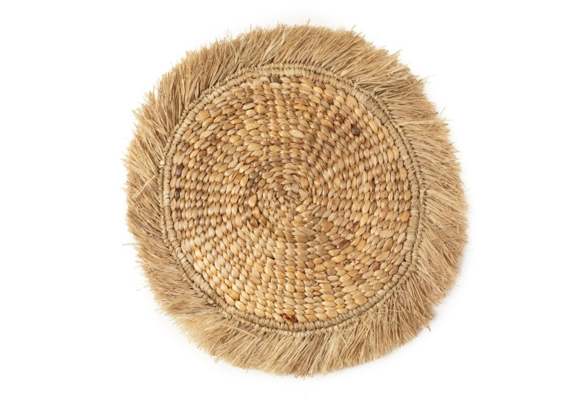 Napperon en Hyacinthe d'Eau - Naturel - BAVE003N - Bazar Bizar Napperon en Hyacinthe d'Eau - Naturel - BAVE003N - Bazar Bizar