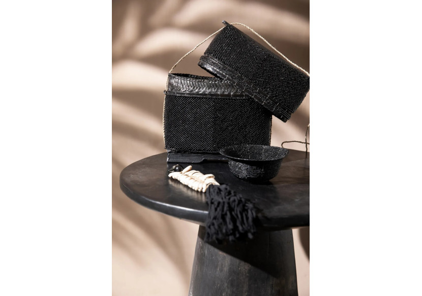 Boîte à Trésors Perles - Noir - BAEX013B - Bazar Bizar