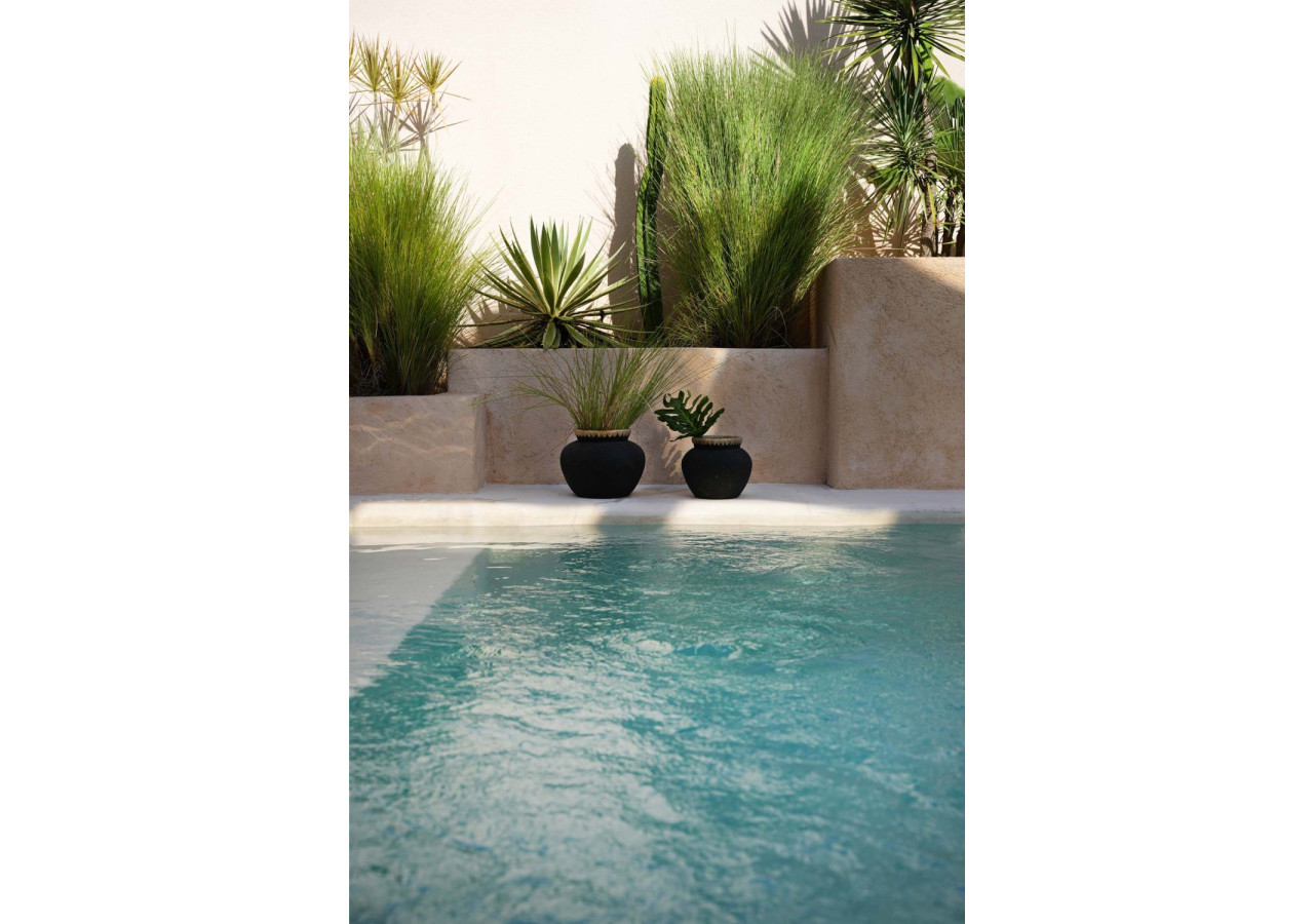 Vase Styly - Noir Naturel - S - JABR041BN-S - Bazar Bizar