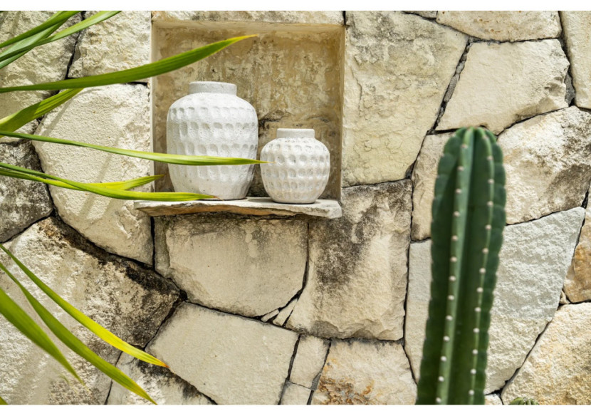 Vase Tendance - Béton - L - JABR042Con-L - Bazar Bizar