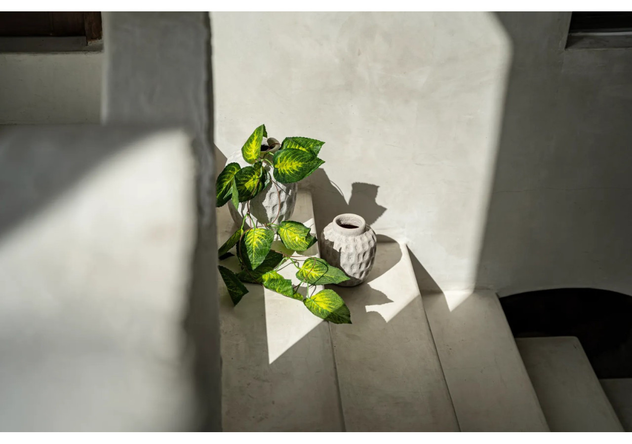 Vase Tendance - Béton - L - JABR042Con-L - Bazar Bizar