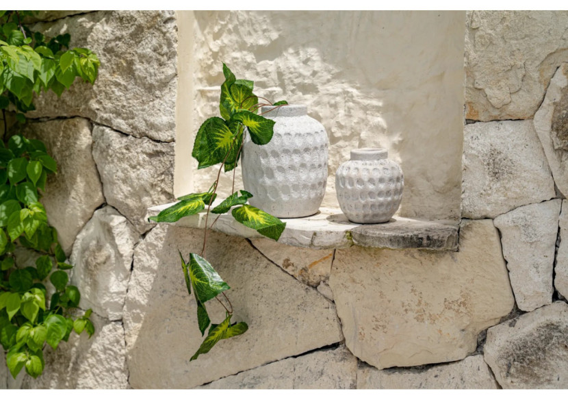 Vase Tendance - Béton - S - JABR042Con-S - Bazar Bizar