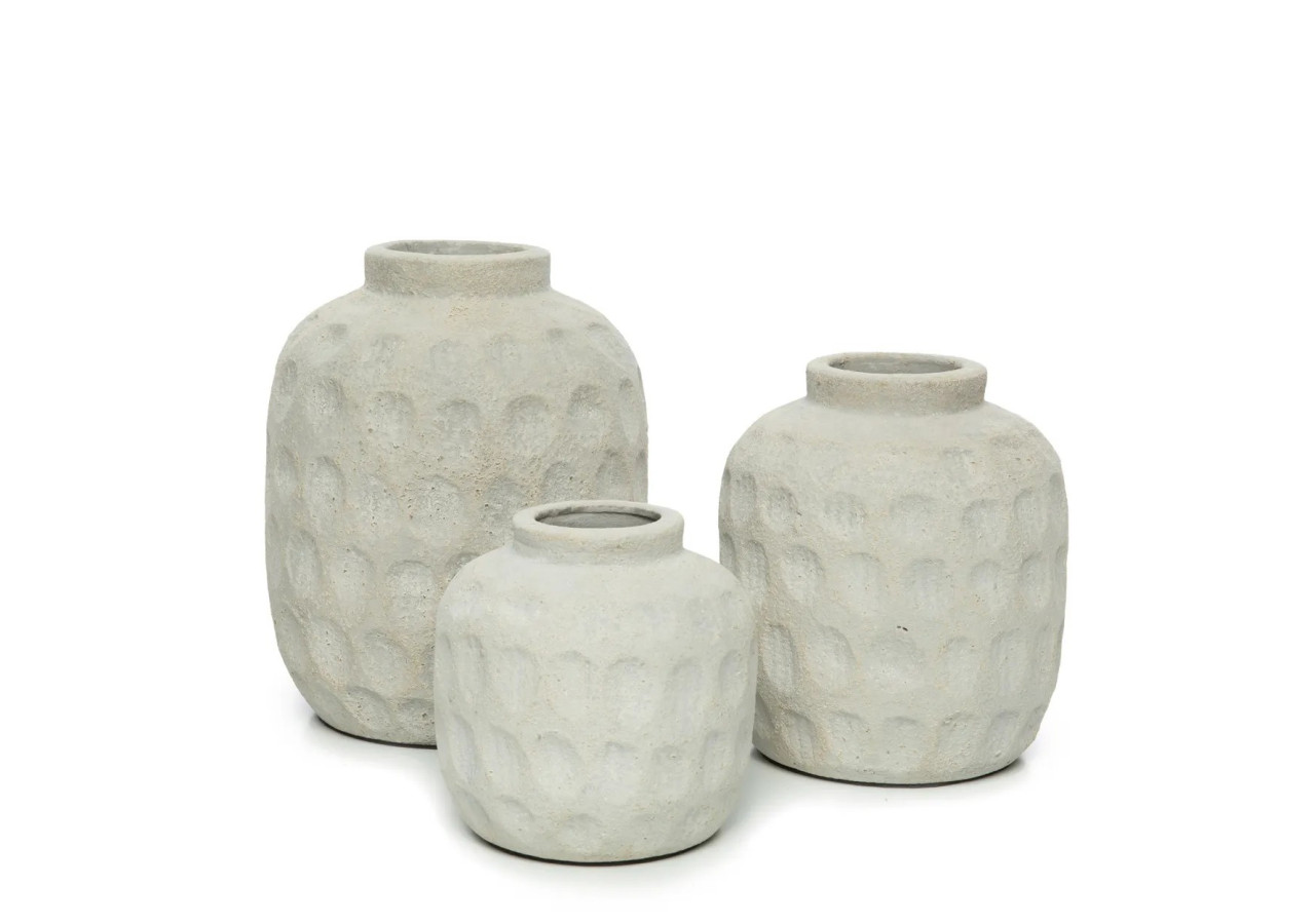 Vase Tendance - Béton - S - JABR042Con-S - Bazar Bizar