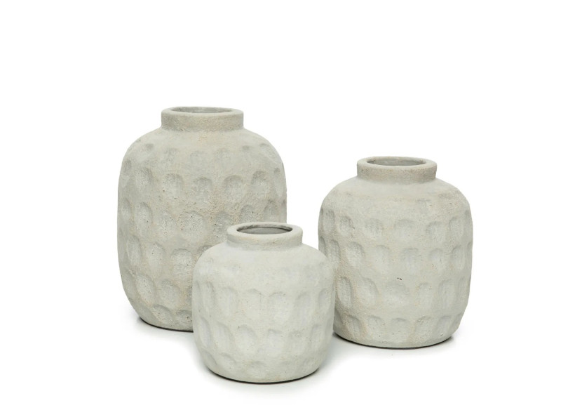Vase Tendance - Béton - S - JABR042Con-S - Bazar Bizar