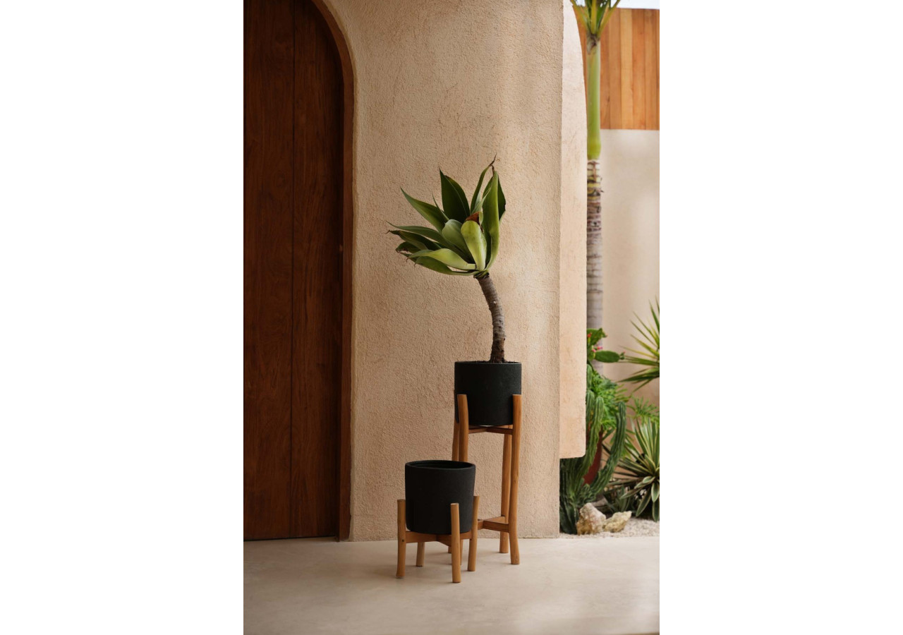 Charcoal Low - Noir Naturel - S - JABR043BN-S - Bazar Bizar