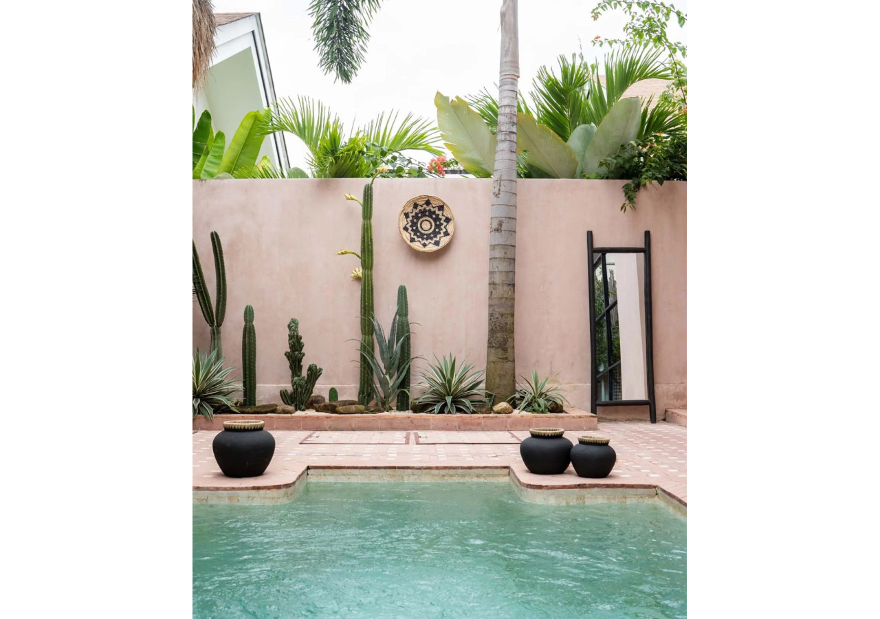 Vase Styly - Noir Naturel - L - JABR041BN-L - Bazar Bizar