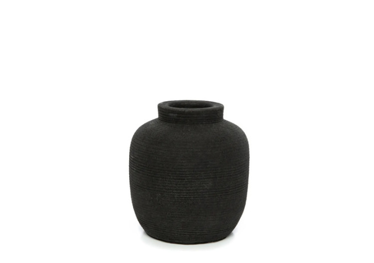 Vase Peaky - Noir - Petit - JABR040B-S - Bazar Bizar